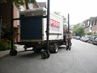 dumpster rental and storage containers make the perfect pair