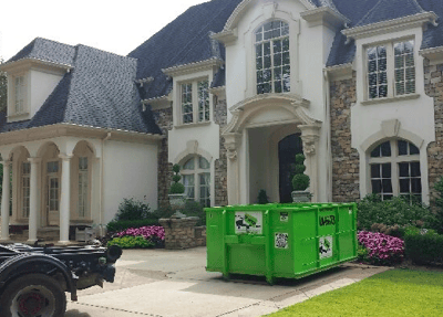 Think outside the bin and make your next housewarming gift a dumpster rental.