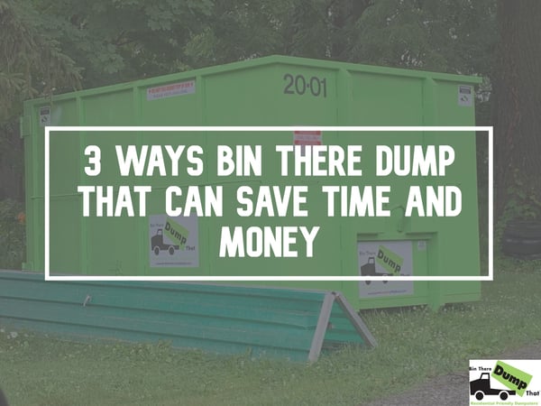 bin there dump that save money new