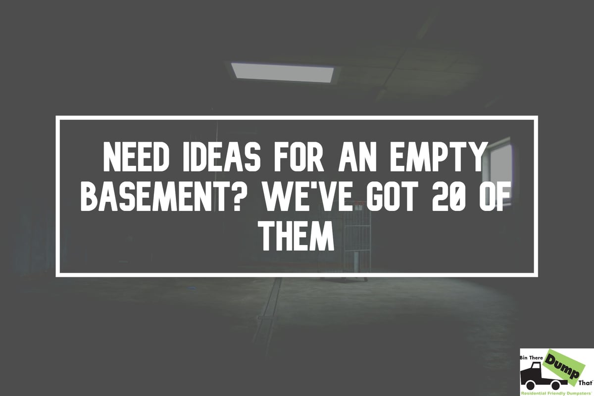Need Ideas For An Empty Basement? We've Got 22 Of Them